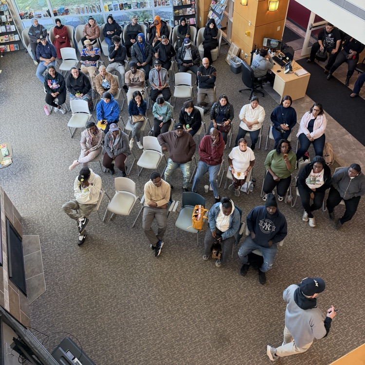 Adult Ed author visit
