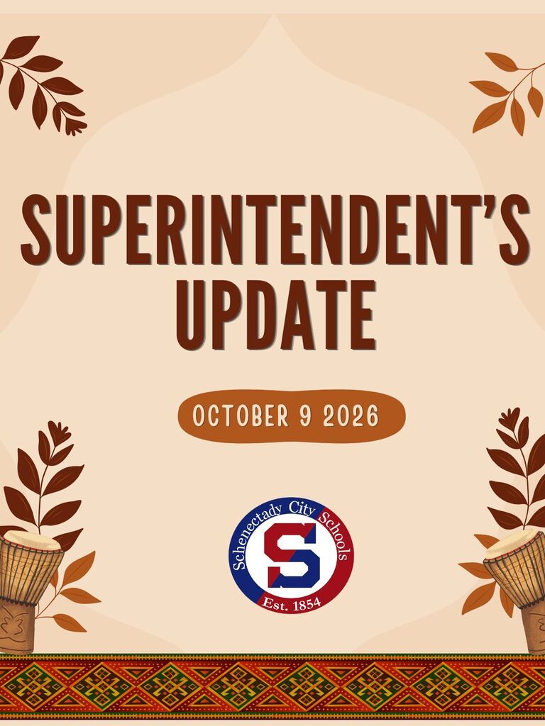 Superintendent's Update: October 9, 2026