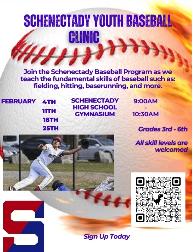 Flyer: Youth Baseball Clinic