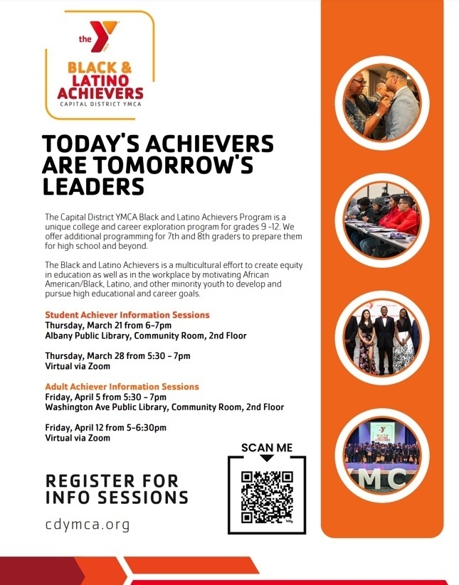 Flyer:  Black and Latino Achievers