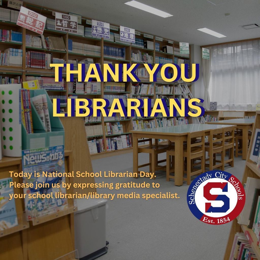 Thank you Librarians