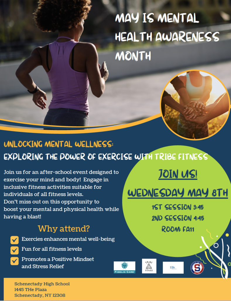 Mental Health Awareness Events May 8 and May 22