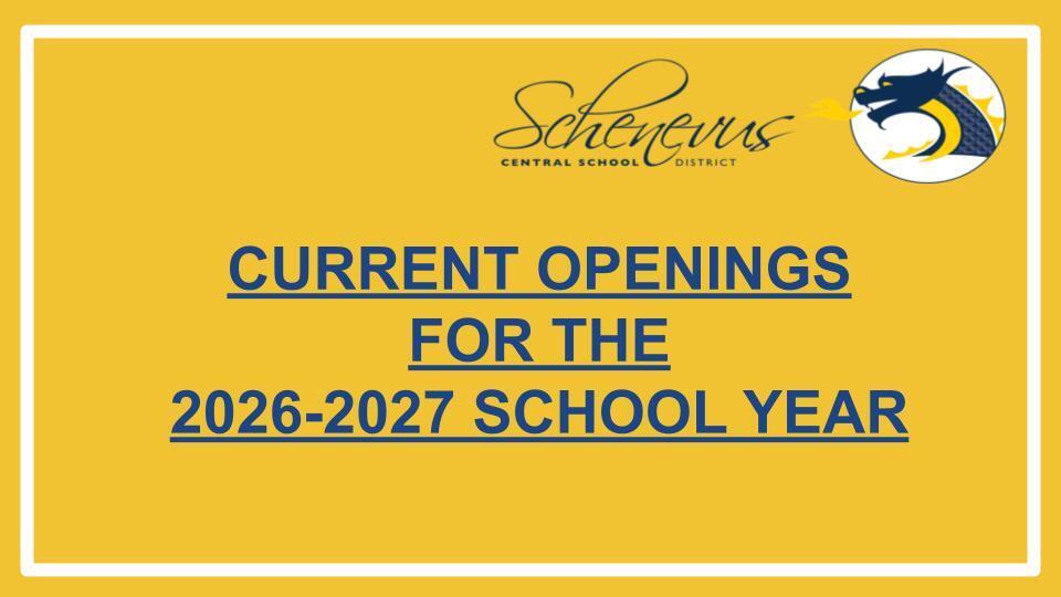Openings