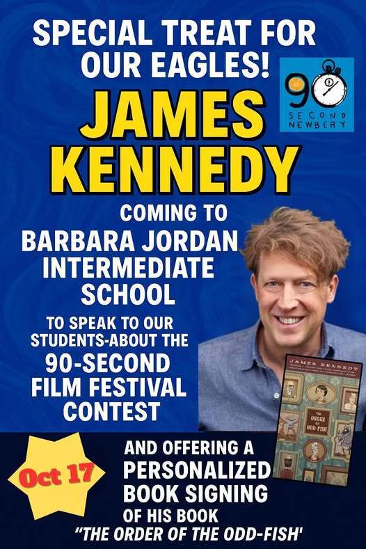 James Kennedy Book Signing flyer