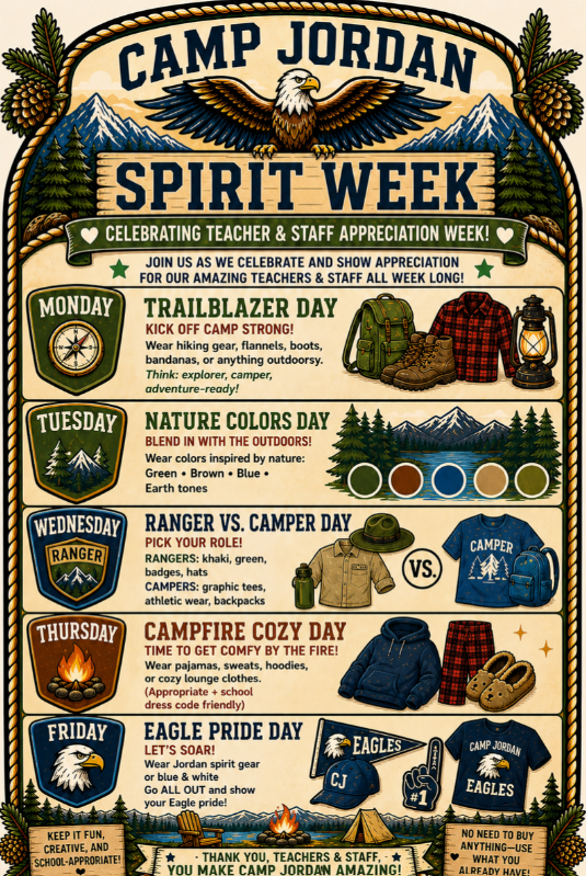 picture of flyer for staff appreciation week