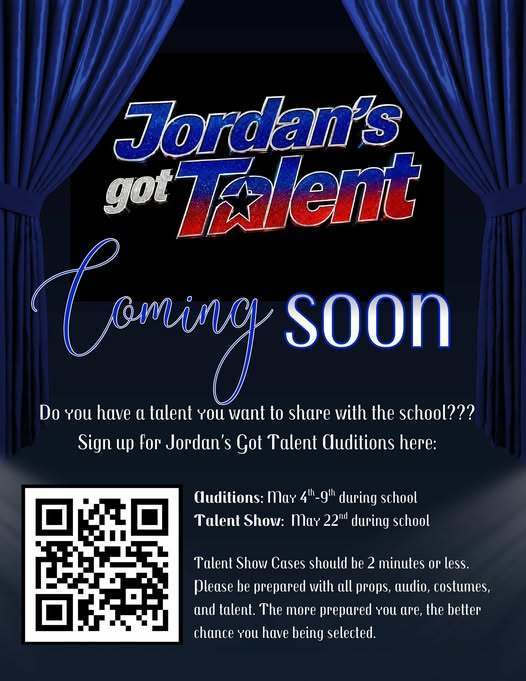 picture of flyer for talent show tryouts