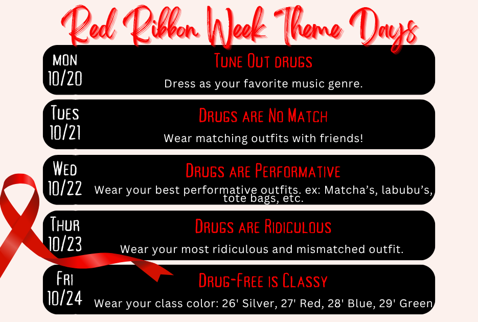 Red Ribbon Week Theme Days