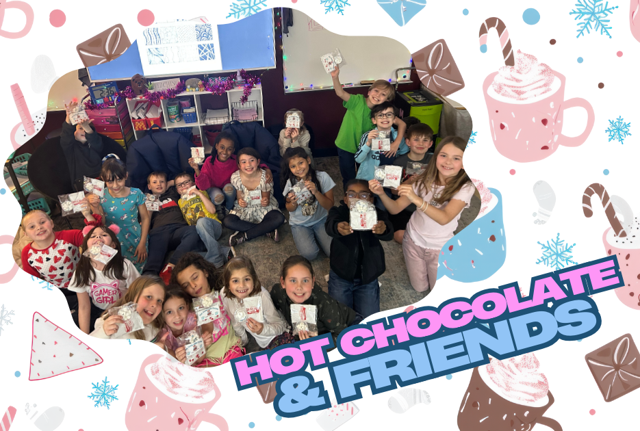 Hot chocolate and friends