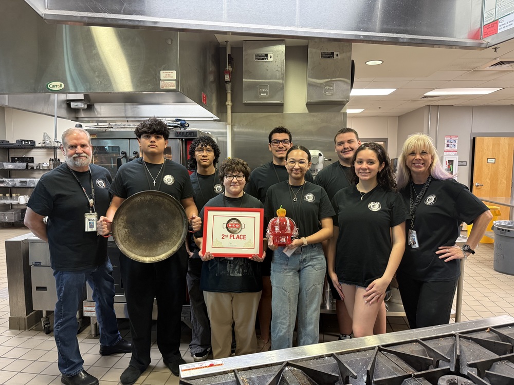 Steele HS Paella Cookoff team
