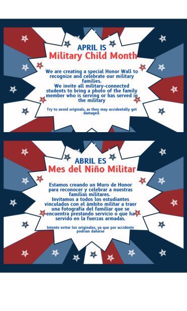 April Military Child Month
