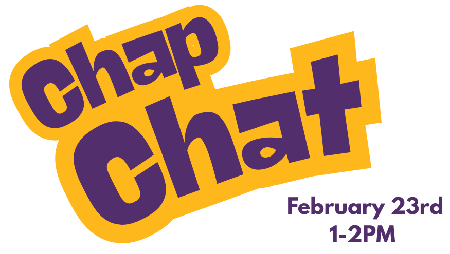 Chap Chat flyer