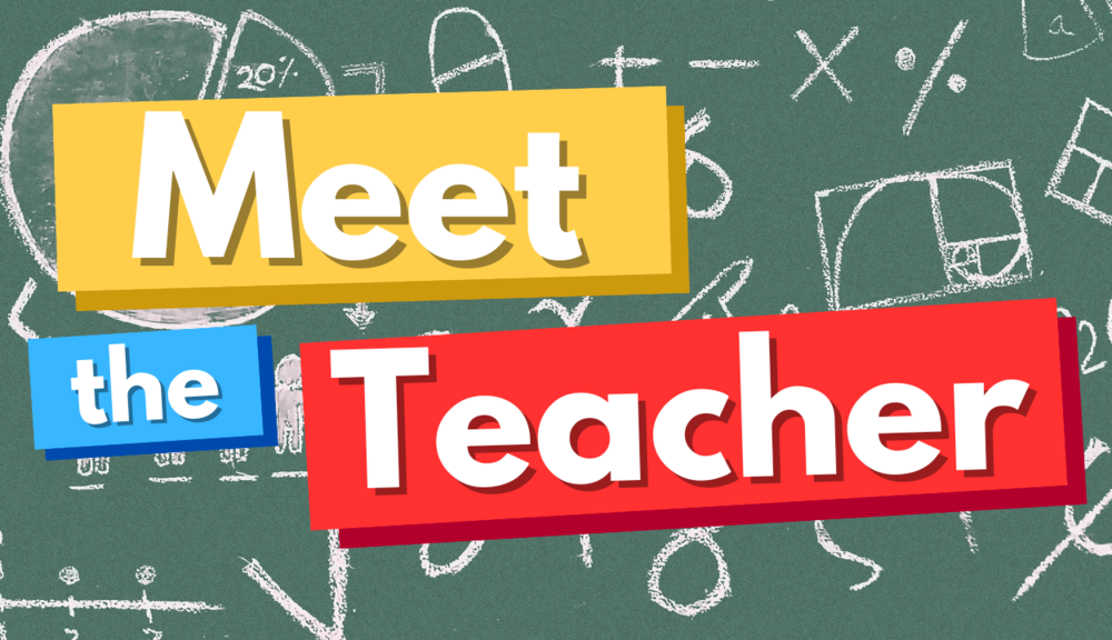 Meet the Teacher sign