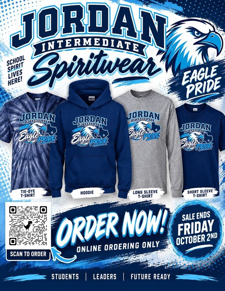 picture of flyer for Jordan spiritwear sale