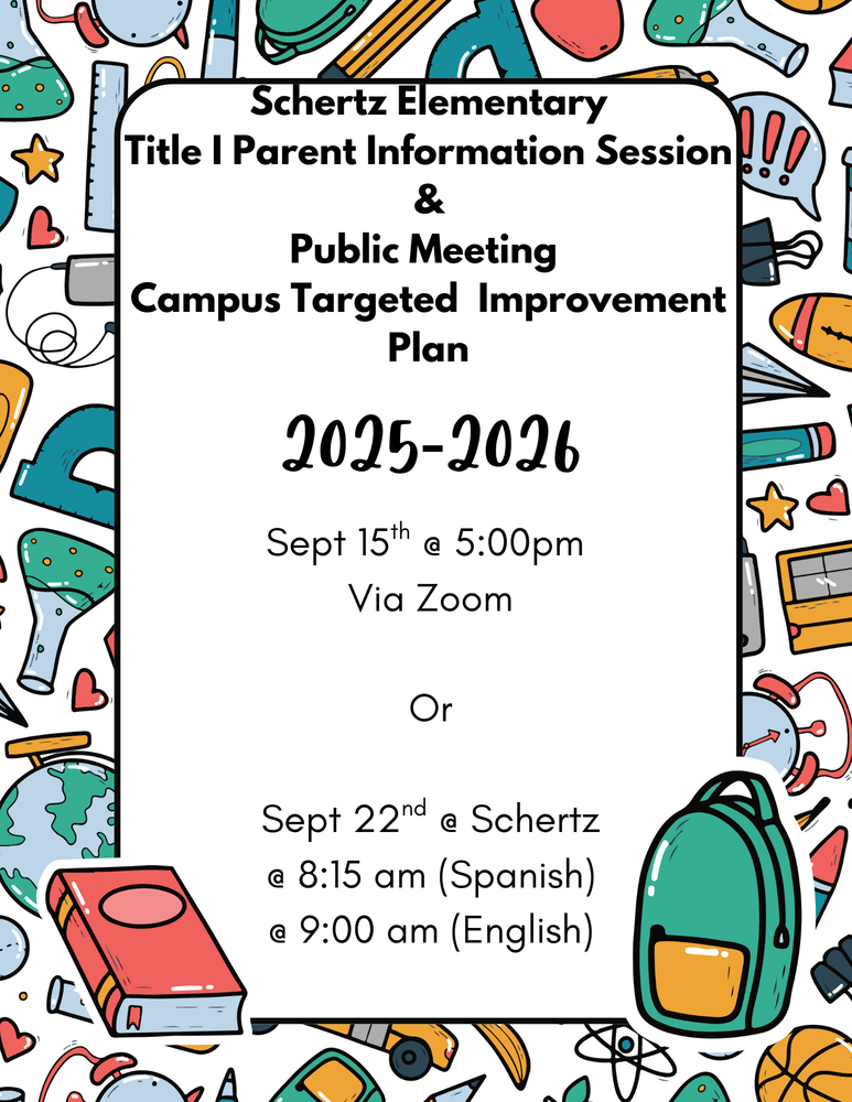 Title 1 Parent Information ENGLISH