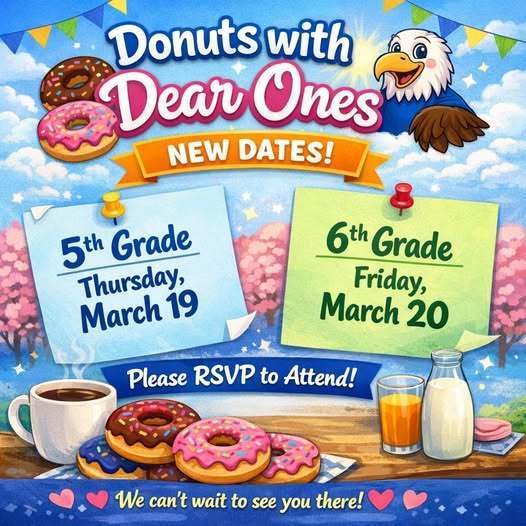 Donuts with Dear Ones Flyer