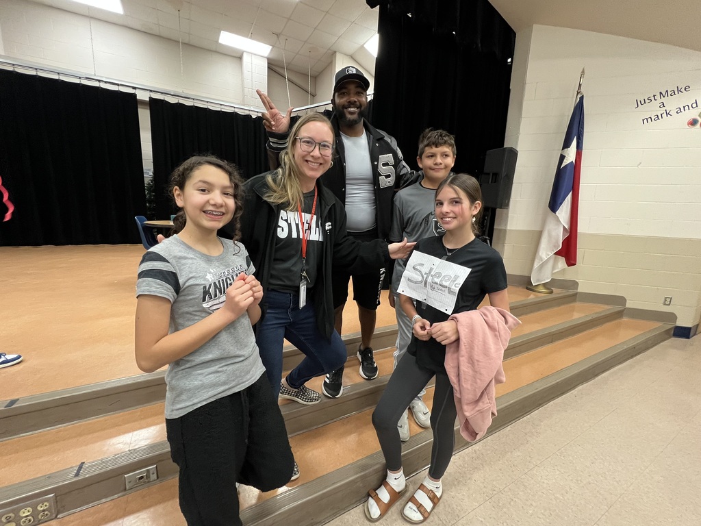 Wilder students and staff representing Steele High School