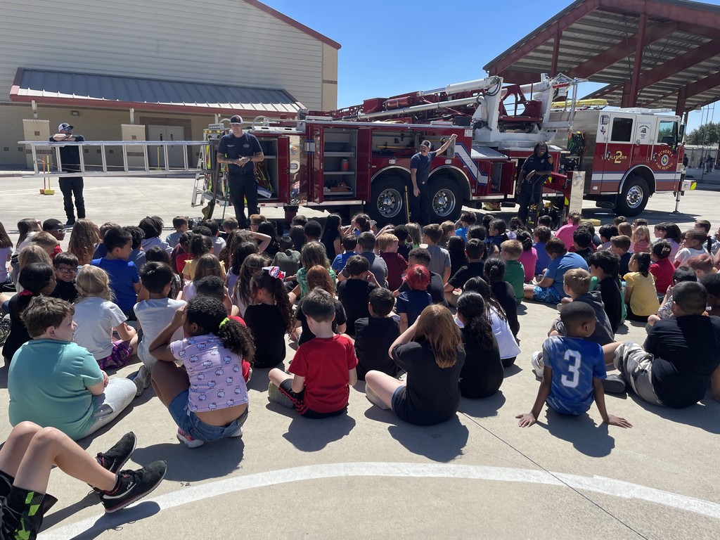fire department visits students