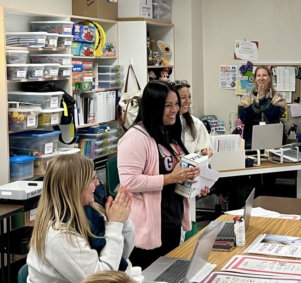 teacher of the year announcement