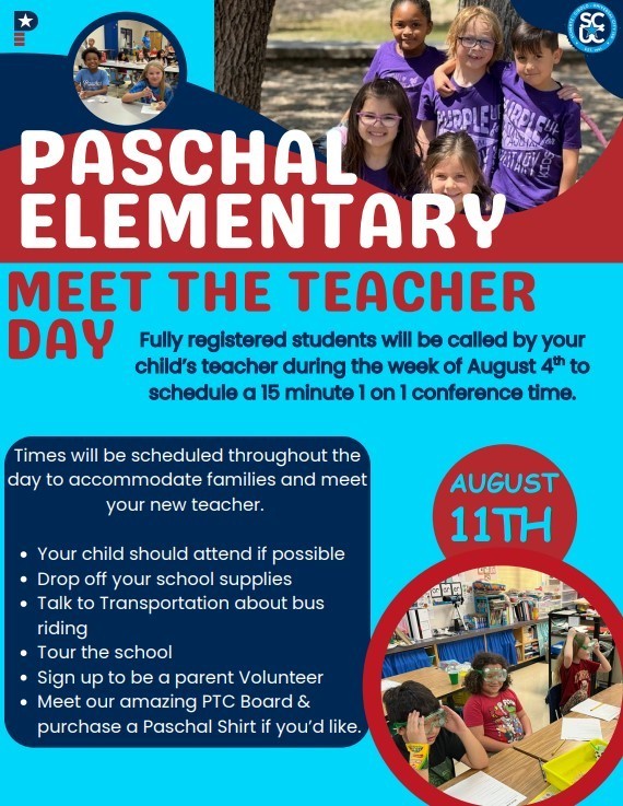 Meet the Teacher Flyer