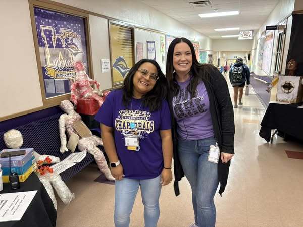 Mrs. Trevino and Mrs. Dean