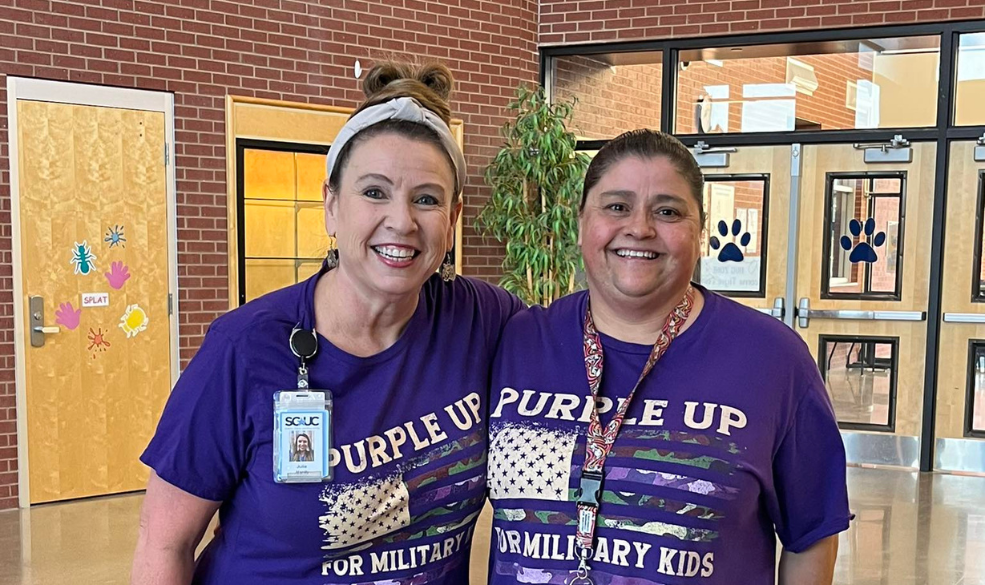 Purple Up for Military Kids