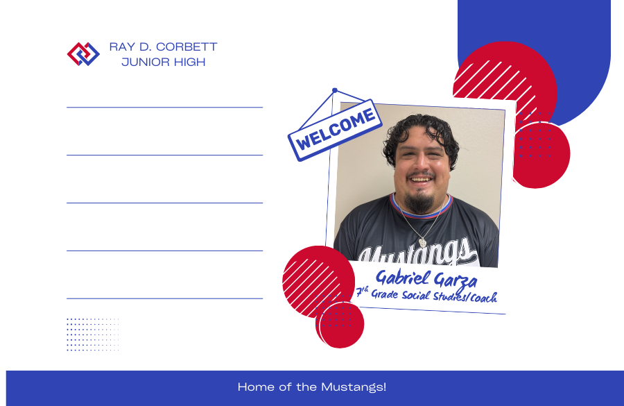 Gabriel Garza 7th Grade Social Studies/Coach