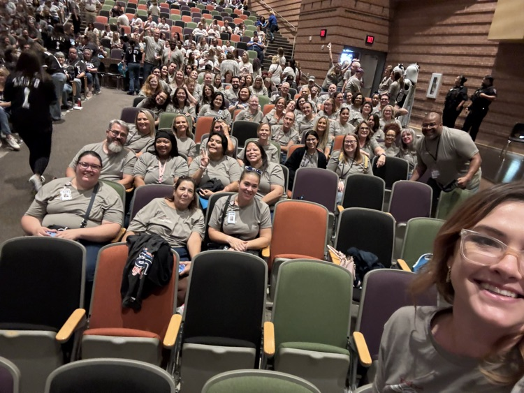 Schlather staff at convocation