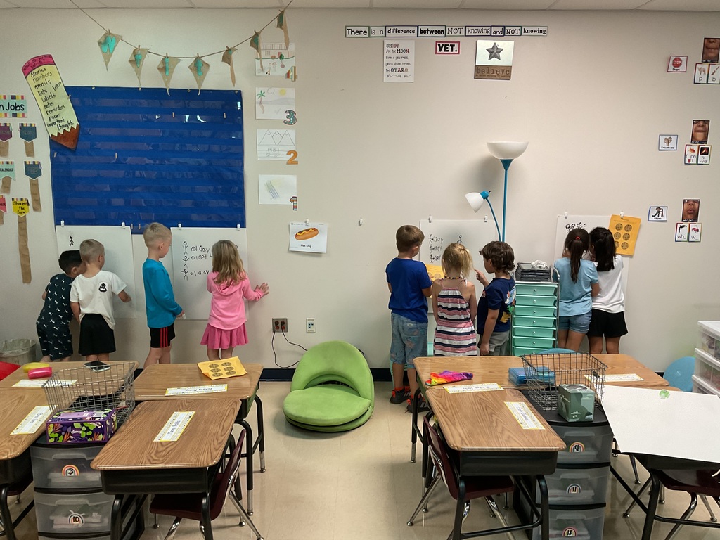 1st Graders Talking Math