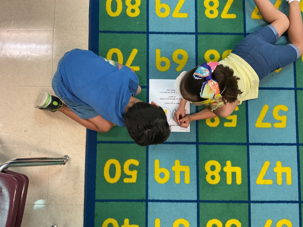 1st Graders Talking Math