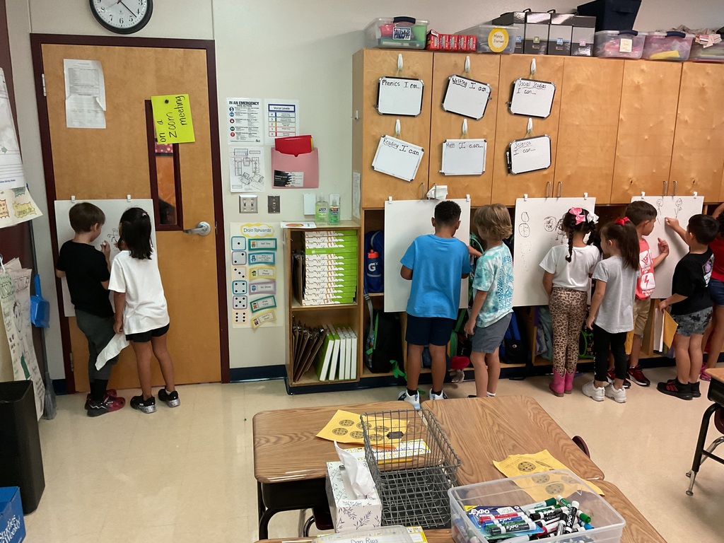 1st Graders Talking Math