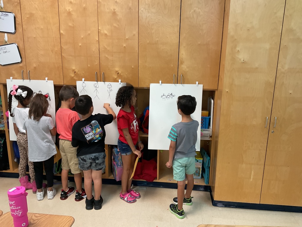 1st Graders Talking Math