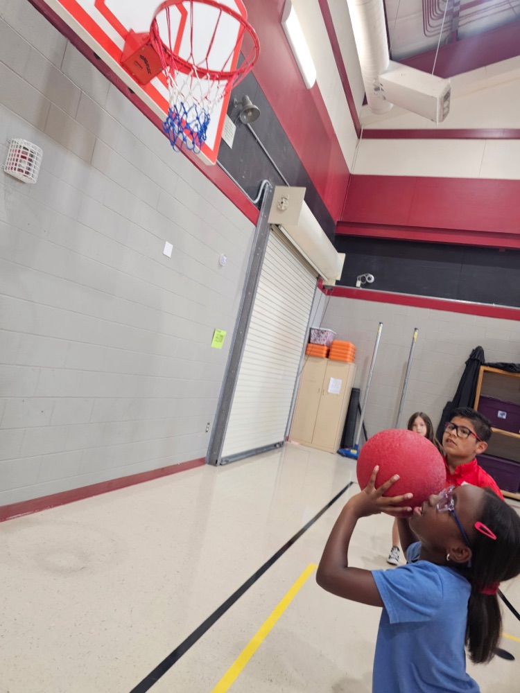 students in PE