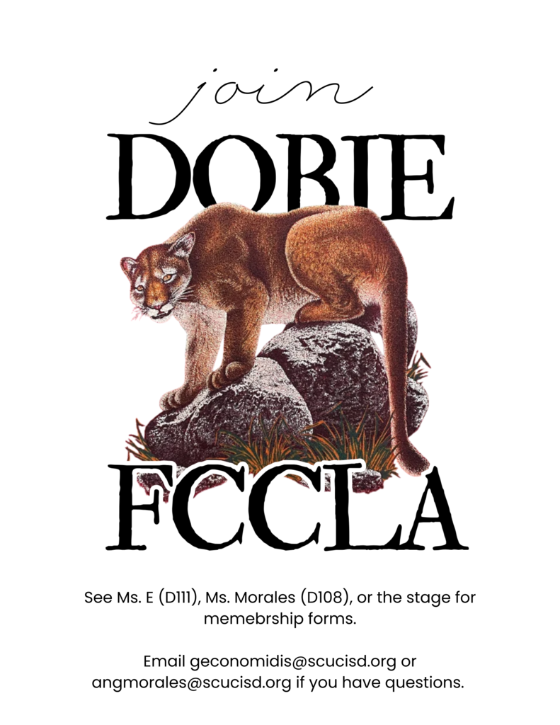Dobie FCCLA information