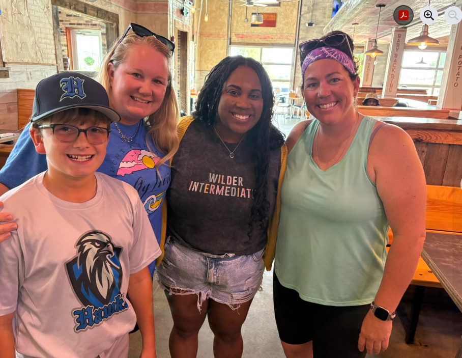 Ms. Parks and PTC at Willie's