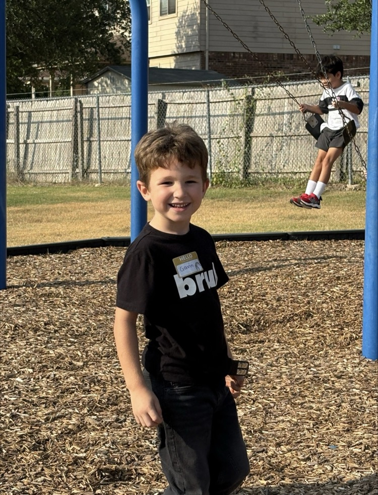 student outside on playground