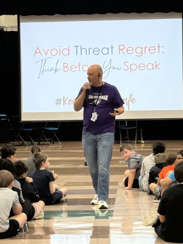 Mr. Jackson speaking at the assembly