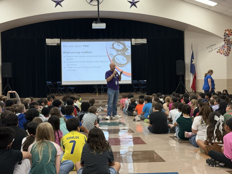 Mr. Jackson speaking to student about threat regret