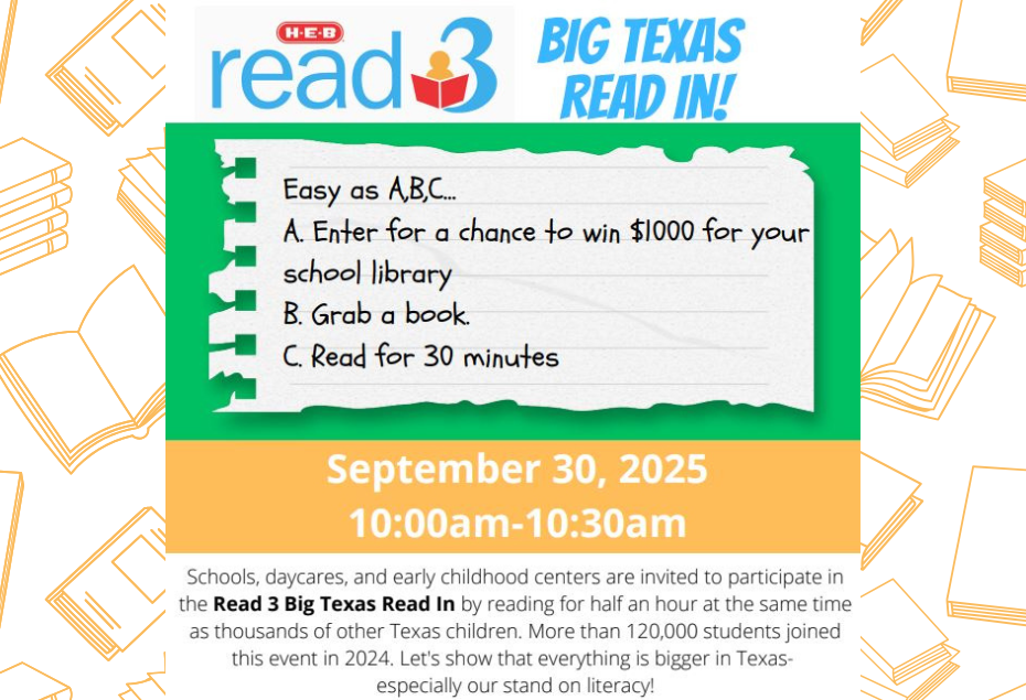 Read 3 - Big Texas Read In