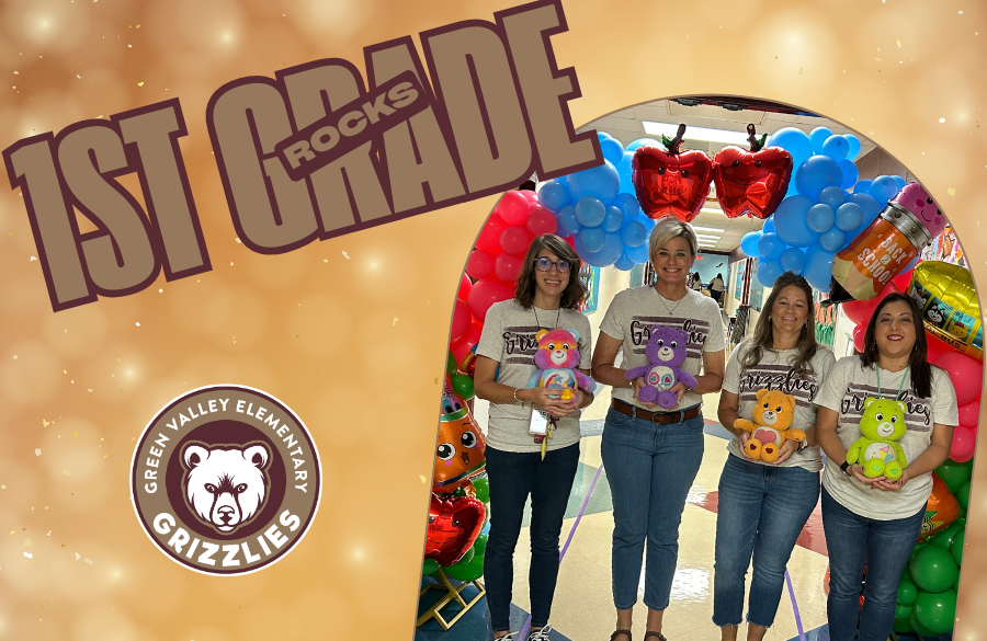 1st grade team at Green Valley