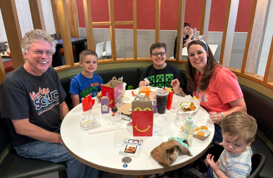 Wilder Family at McDonalds benefit night