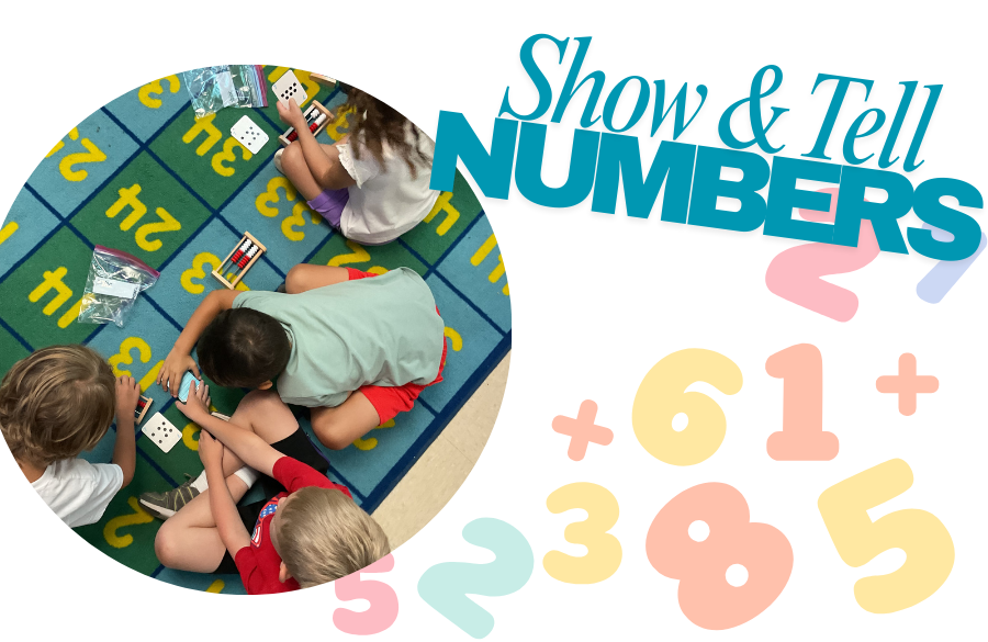 Show and Tell numbers in first grade