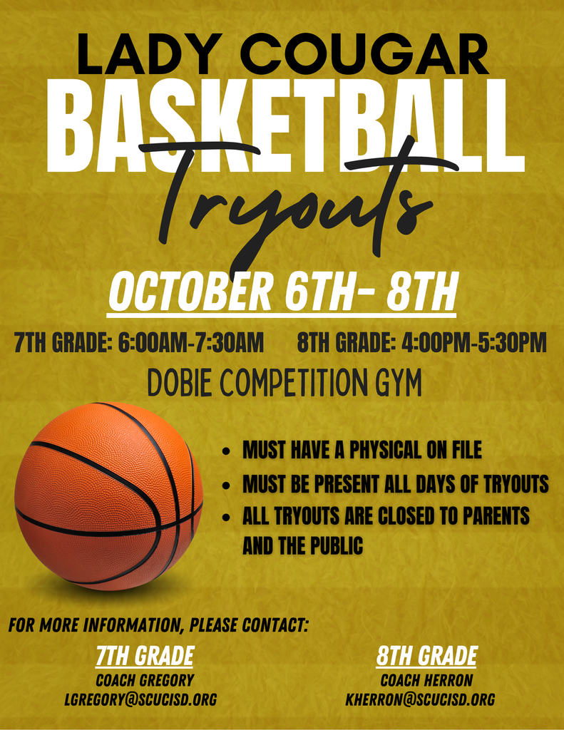 Girls basketball tryout info