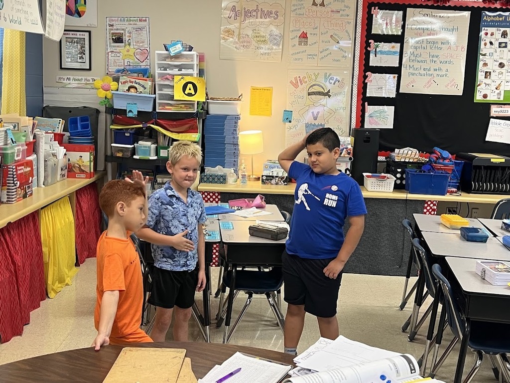 Students working together
