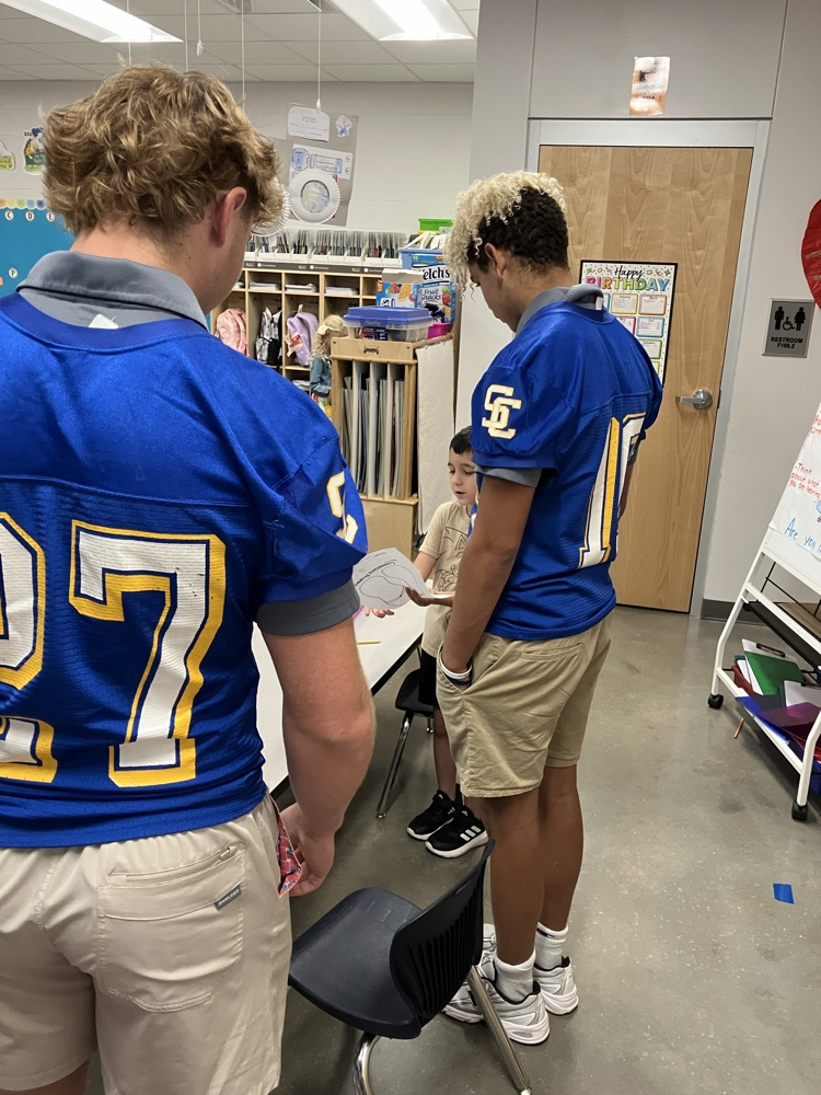 paying students a visit
