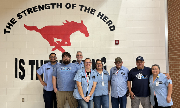 The Corbett Custodial team