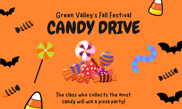 Candy Drive for Green Valley's Fall Festival
