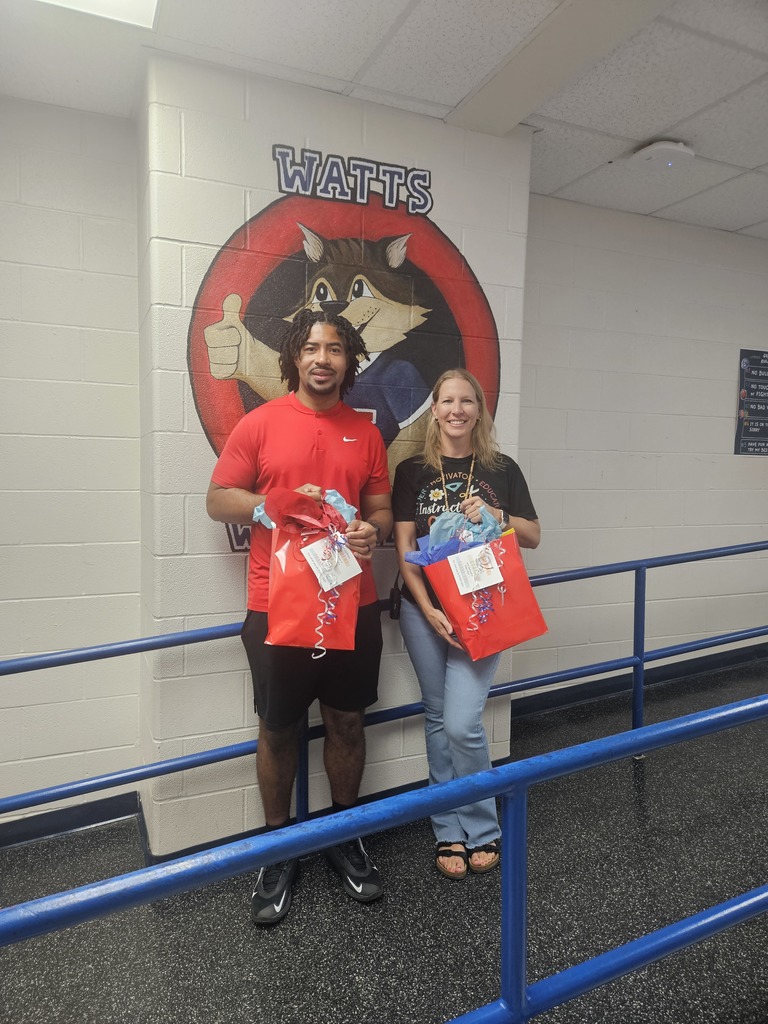 Coach Wilson and Mrs. Burchard on National Coaches Day