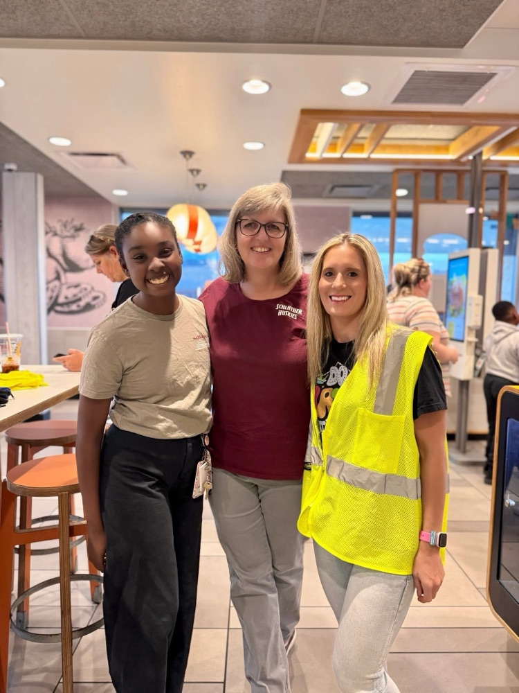 teachers posing at McDonald