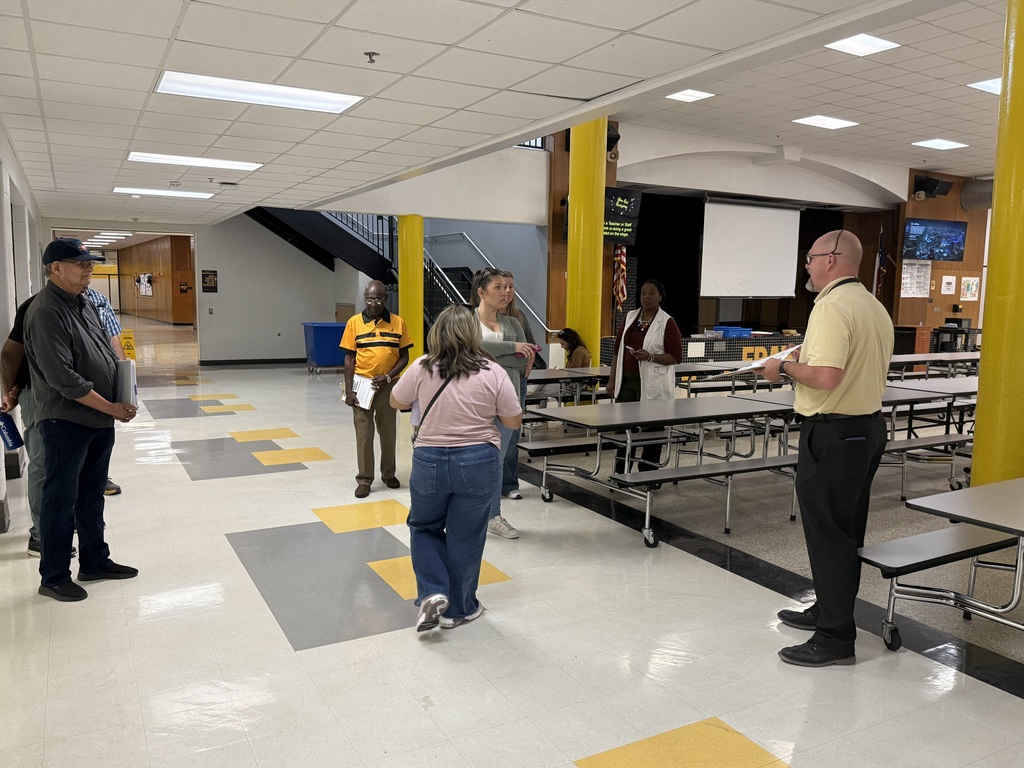Old and outdated cafeteria at Wilder
