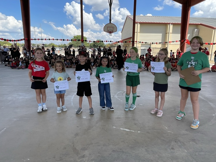 group of students at house assembly